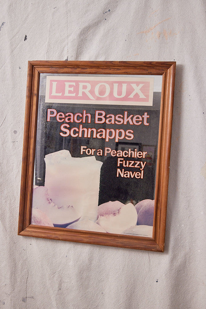 Leroux Liquor Advertising Mirror