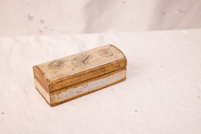 Florentine Gold Italian Wooden Hinged Box