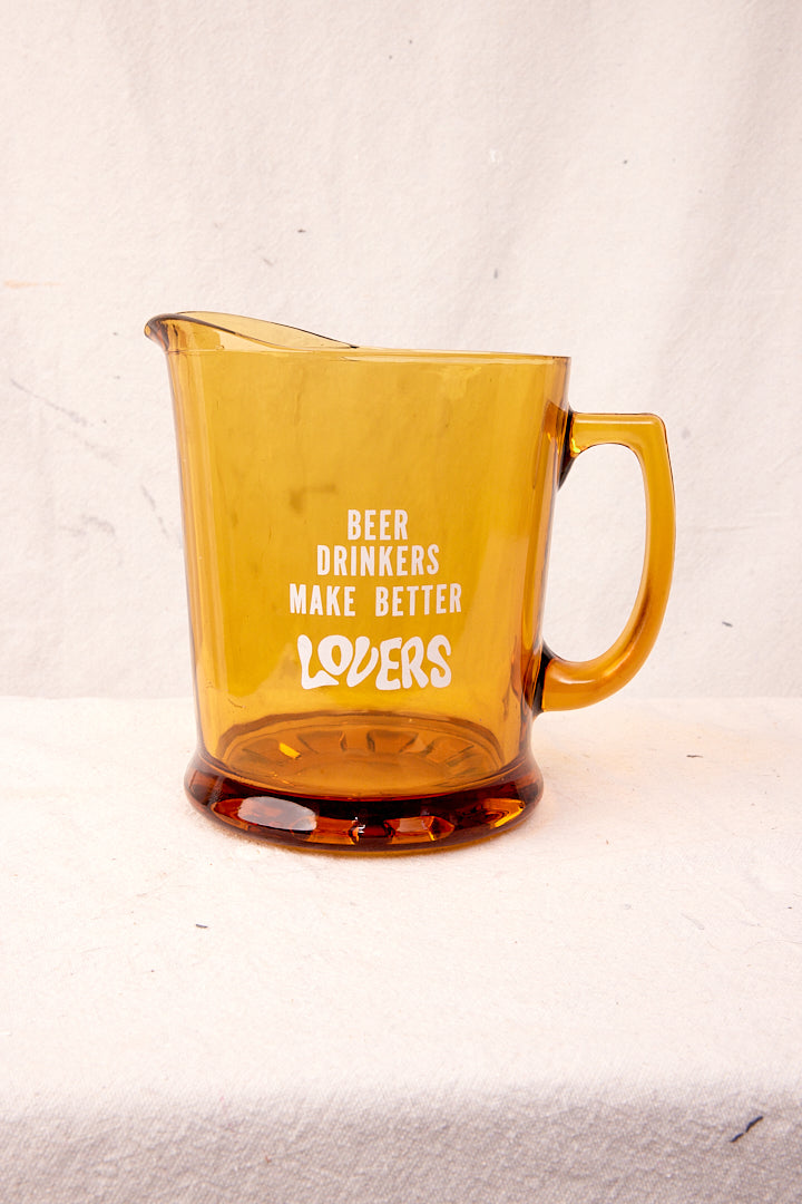 MCM 70's Amber Pitcher