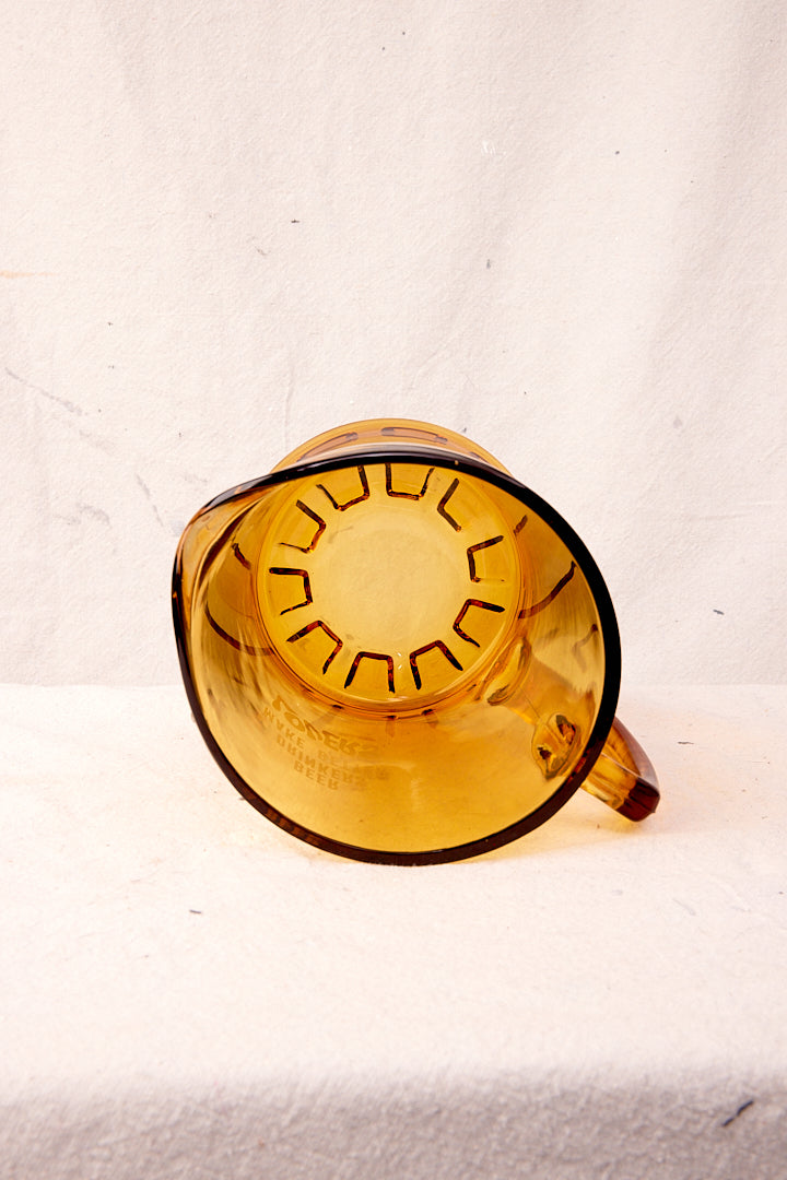 MCM 70's Amber Pitcher