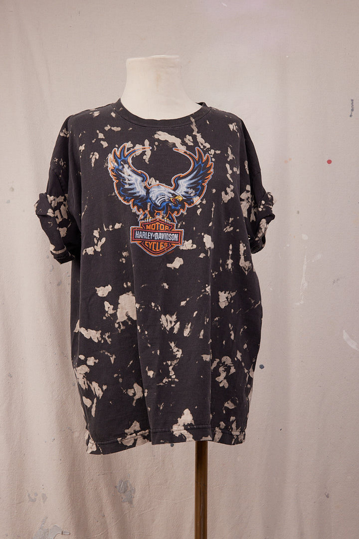 Bleached Harley Davidson Tee Shirt