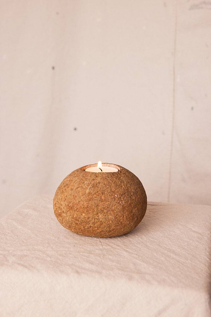 Rock Tealight Holder