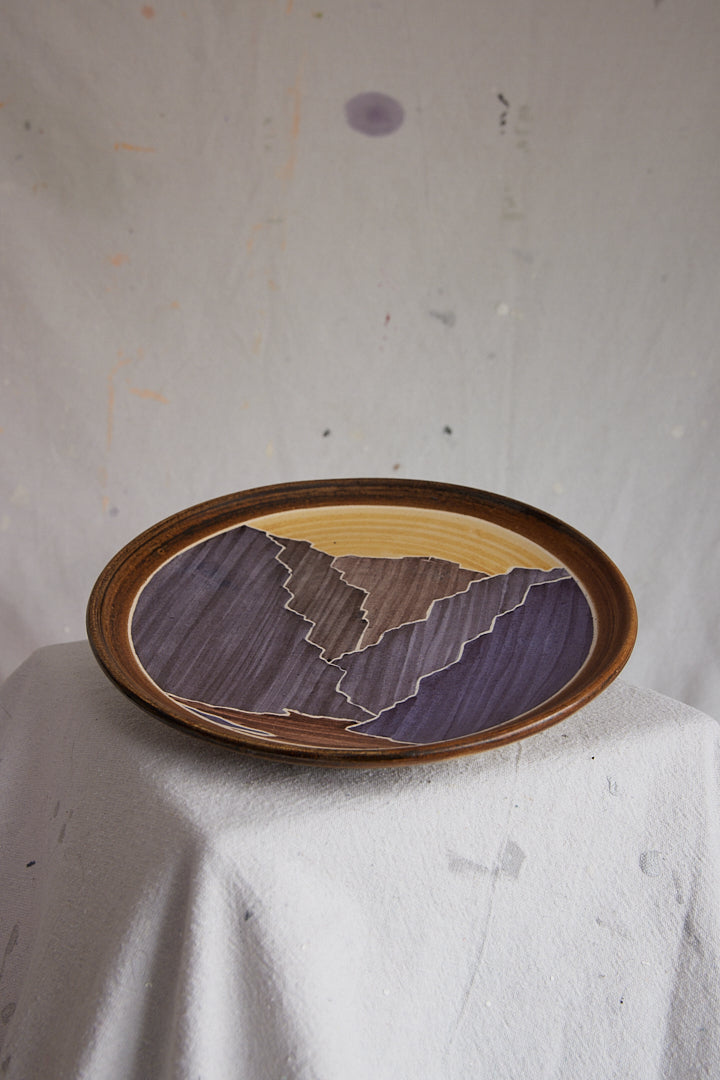 Abstract Landscape Ceramic Set