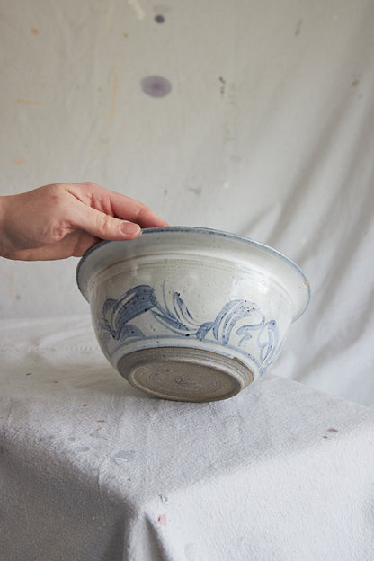 Ceramic Abstract Print Bowl