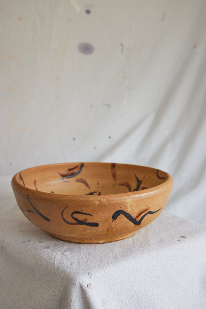 Abstract Ceramic Bowl