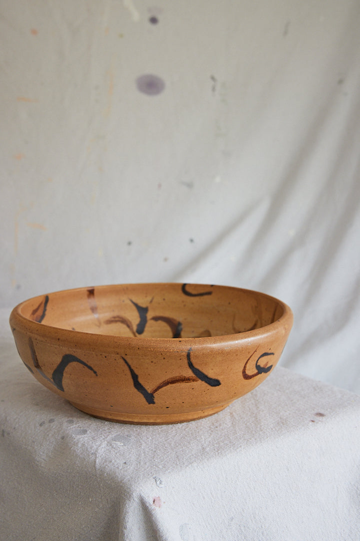 Abstract Ceramic Bowl