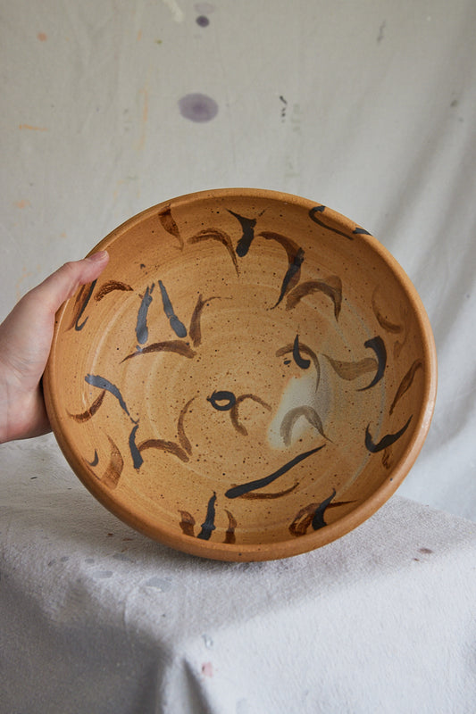 Abstract Ceramic Bowl