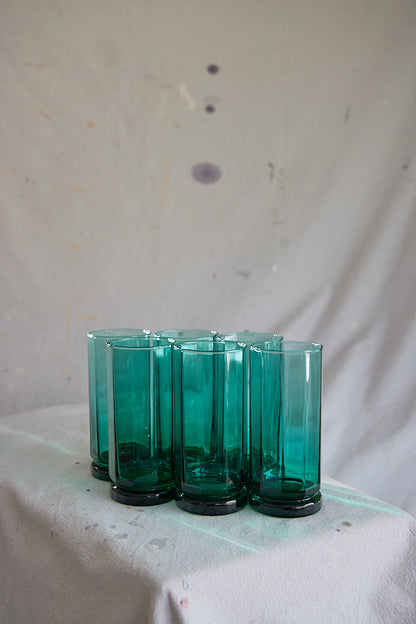 Green Drinking Glasses