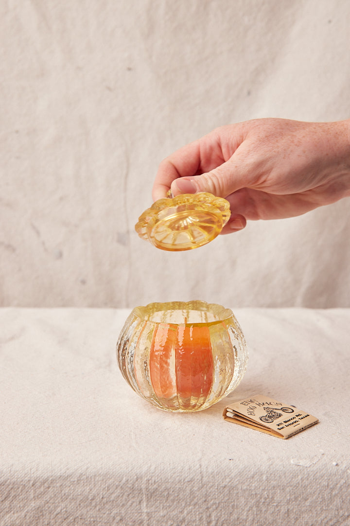 Pumpkin Candle Holder