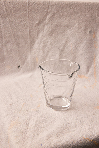 Small 3 Spout Glass Measuring Cup