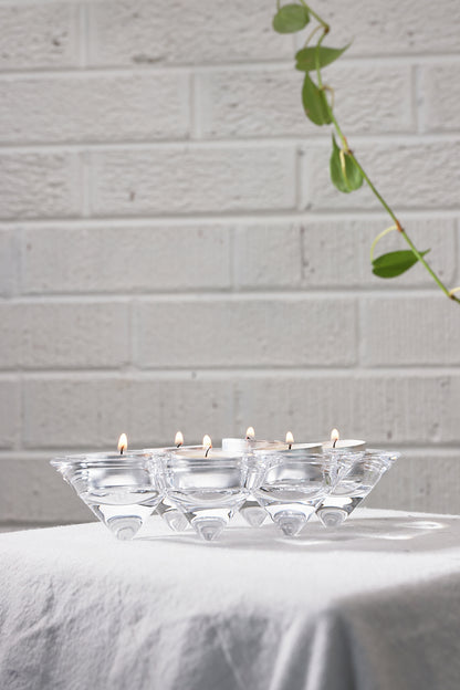 Villeroy and Boch Clear Glass Tealight Candle Holders