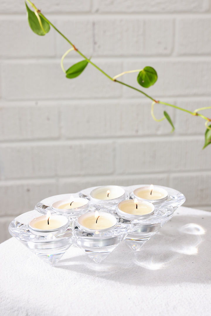 Villeroy and Boch Clear Glass Tealight Candle Holders