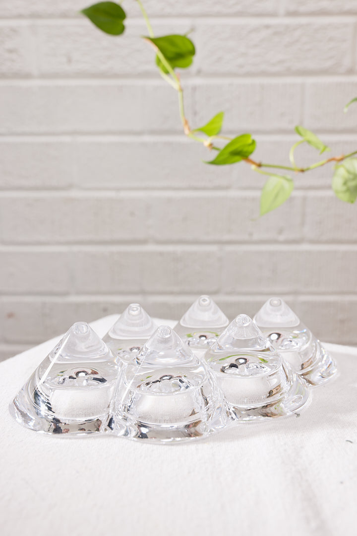 Villeroy and Boch Clear Glass Tealight Candle Holders